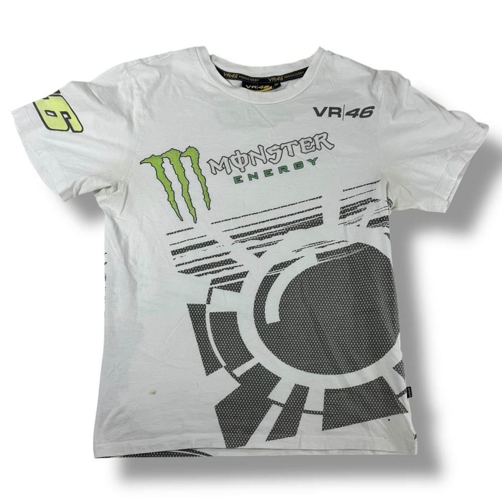 VR46 Valentino Rossi Monster Energy Graphic T Shirt Racing MotoGP